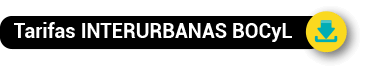 Tarifas Interurbanas BOCyL